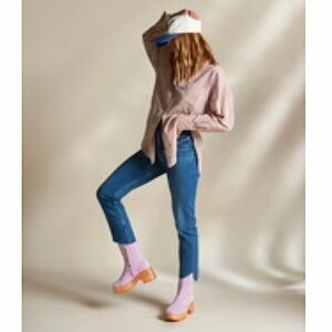 NWOB Charlotte Stone Isla Clog Boots